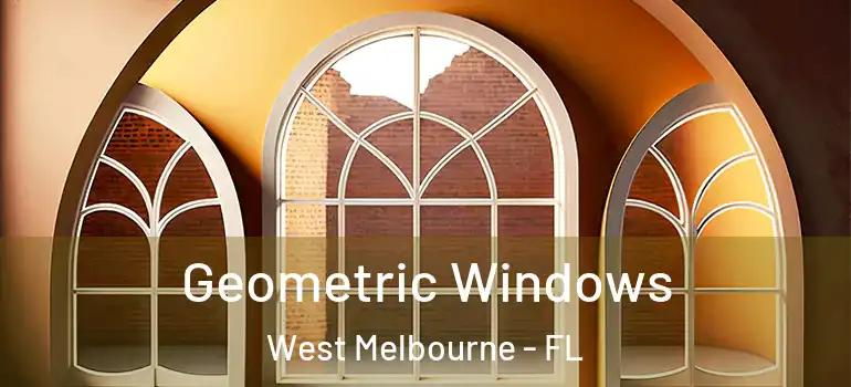  Geometric Windows West Melbourne - FL