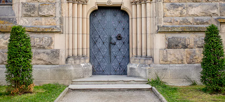 Traditional Double Front Doors in West Melbourne, FL