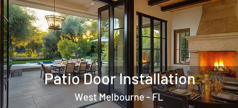  Patio Door Installation West Melbourne - FL